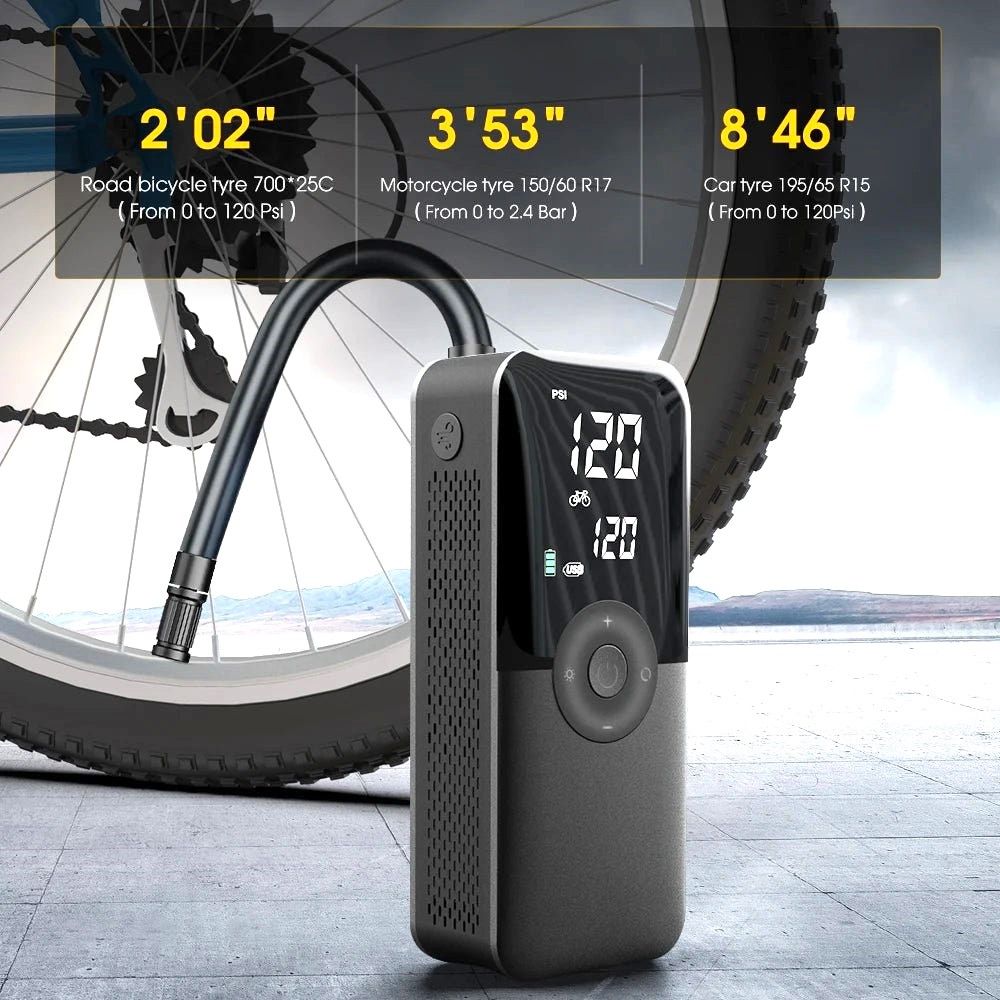 compresseur de pneus sans fil multifonctionnel - My - carstore13.com