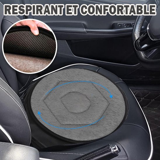 Coussin de siège de voiture rotatif à 360 ° - My - carstore13.com