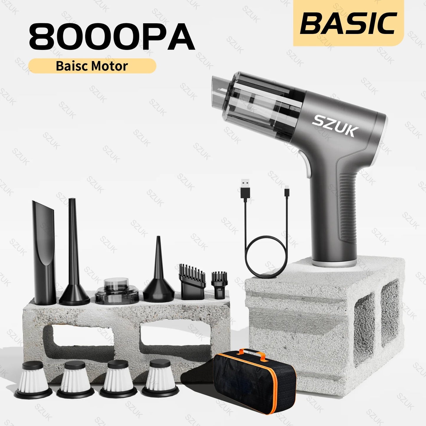 Mini aspirateur Voiture multifonctionnel puissant et pratique - My - carstore13.com