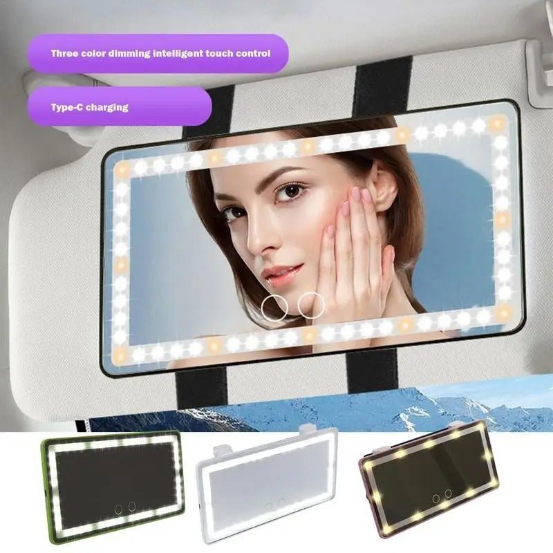 Miroir de Courtoisie à Éclairage LED Intense - My - carstore13.com